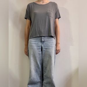 American Eagle women’s size M “soft and sexy” gray shirt